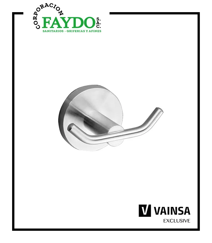 Perchero Acero Inox Vainsa