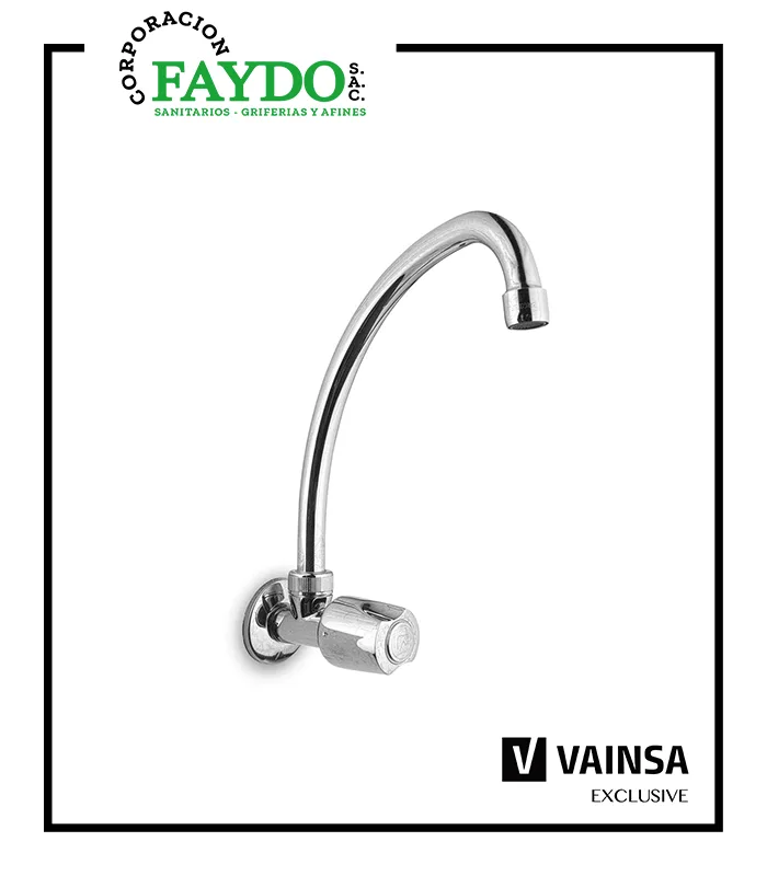 Llave Para Lavadero A La Pared Pico L Avante Vainsa