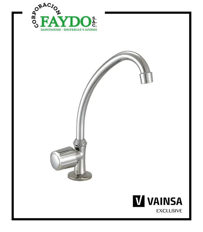 Llave Para Lavadero Al Mueble Pico L Egeo Vainsa