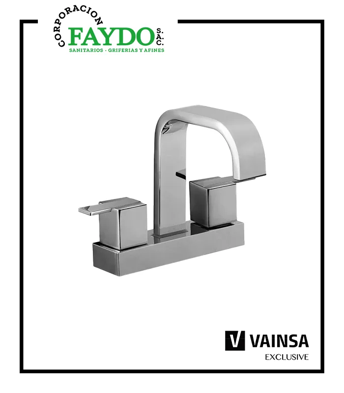 Mezcladora 4″ Para Lavatorio Modena Vainsa
