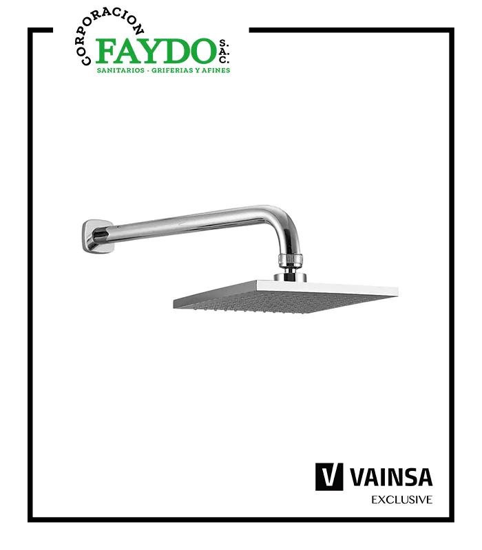 Salida De Ducha Modena Minimalista 20Cm Vainsa