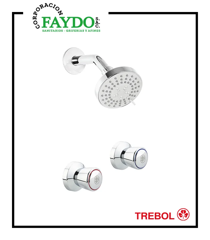 Mezcladora 8″ Ducha Della Trebol