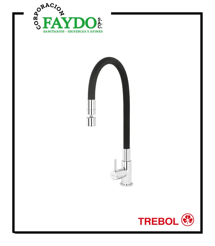 Monocomando Cocina Pico Memphis Al Mueble Trebol