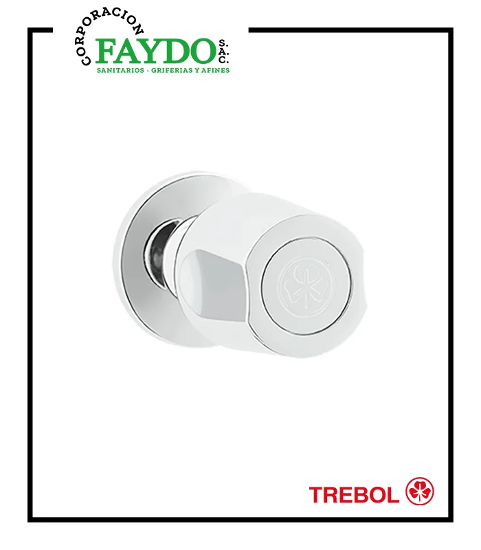 Llave De 1/2″ Ducha Empotrada Saona Trebol