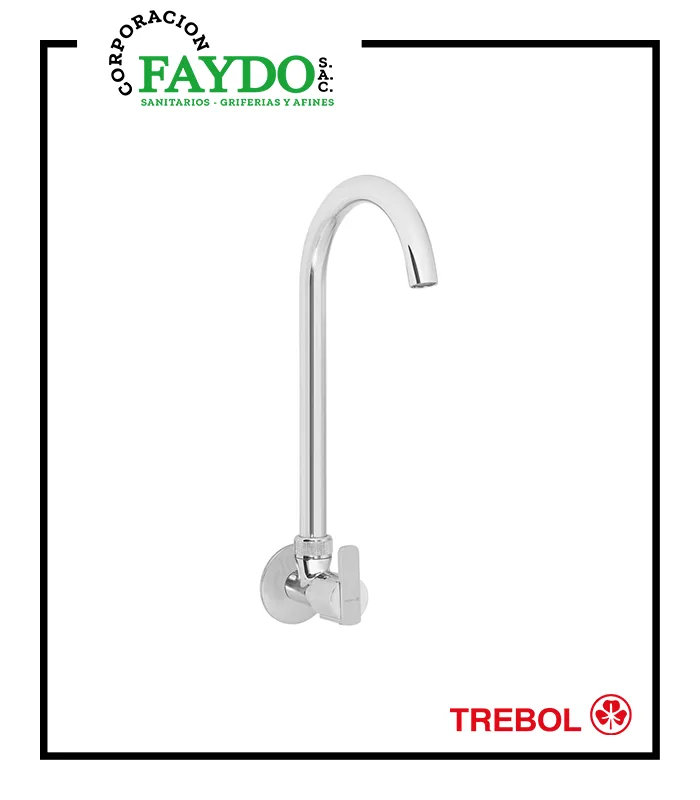 Llave Cocina A La Pared Veneto Trebol