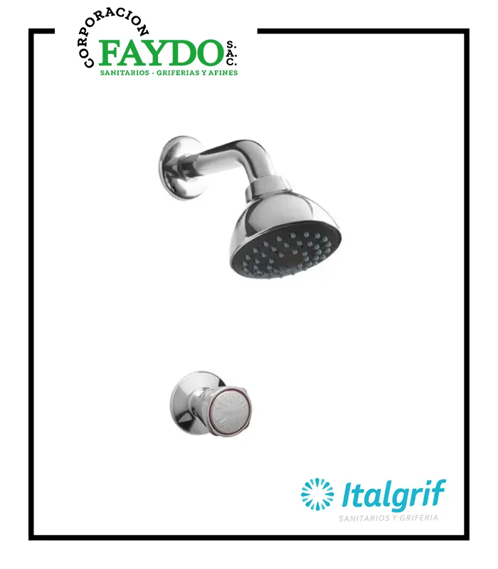Llave De Ducha Con Salida Baru Italgrif