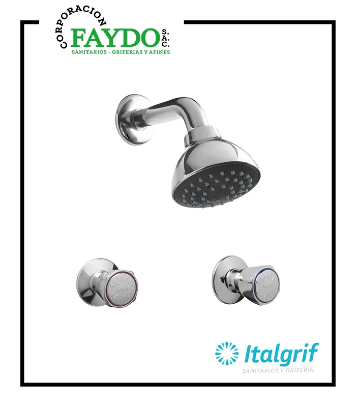 Mezcladora Para Ducha Con Salida Baru Italgrif