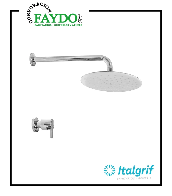 Llave Para Ducha Con Salida Española Light Cartagena Italgrif