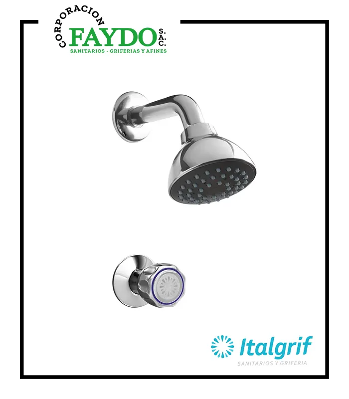 Llave Para Ducha Con Salida Baru Vallarta Italgrif